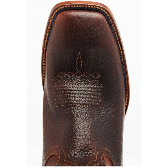 Cody James Brown Leather Square Toe Pull On Western Boots Men’s Size 12 D - Picture 13 of 14